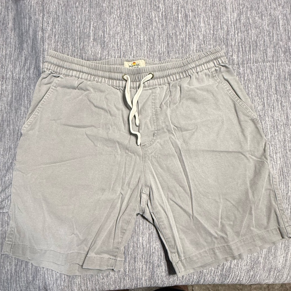 Marine Layer Heather Gray Shorts